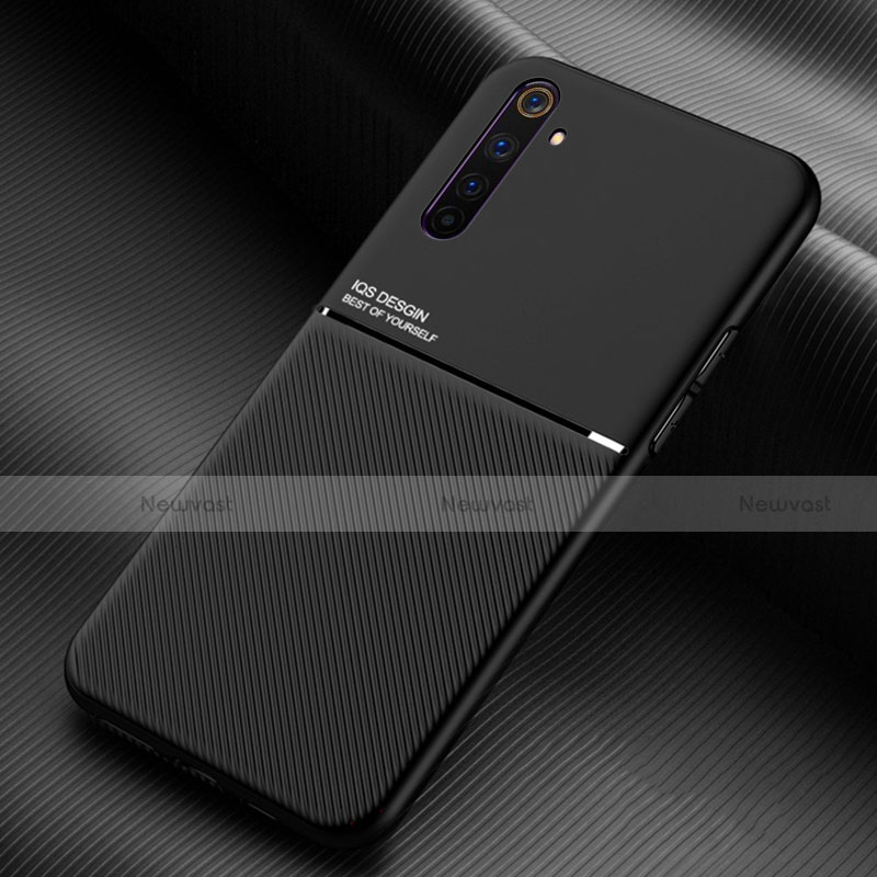 Ultra-thin Silicone Gel Soft Case 360 Degrees Cover S01 for Realme 6 Pro Black