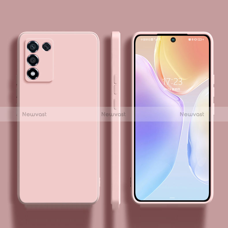 Ultra-thin Silicone Gel Soft Case 360 Degrees Cover S01 for Realme 9 SE 5G Pink