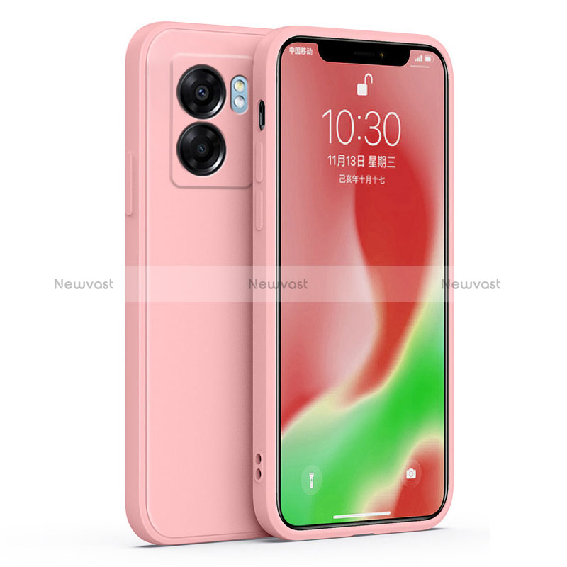 Ultra-thin Silicone Gel Soft Case 360 Degrees Cover S01 for Realme V23i 5G