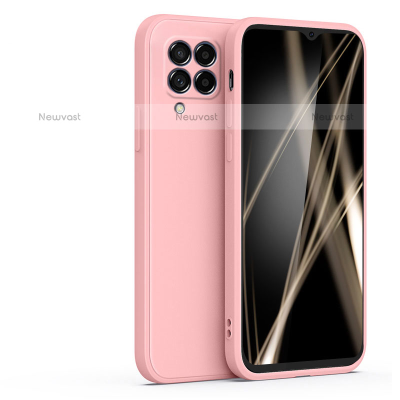 Ultra-thin Silicone Gel Soft Case 360 Degrees Cover S01 for Samsung Galaxy M32 4G Pink