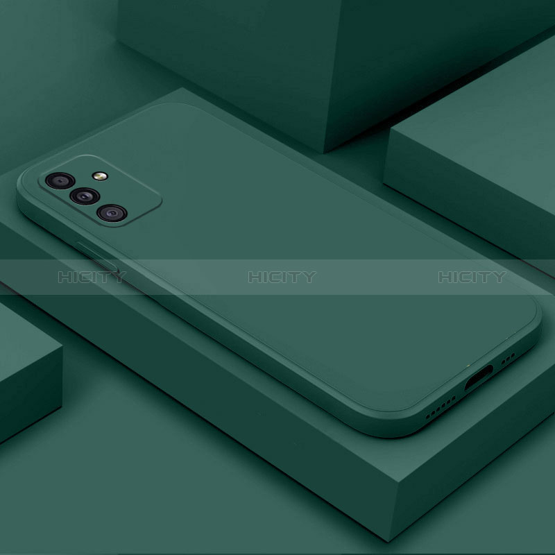 Ultra-thin Silicone Gel Soft Case 360 Degrees Cover S01 for Samsung Galaxy M34 5G Midnight Green