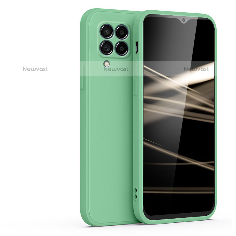 Ultra-thin Silicone Gel Soft Case 360 Degrees Cover S01 for Samsung Galaxy M42 5G Green