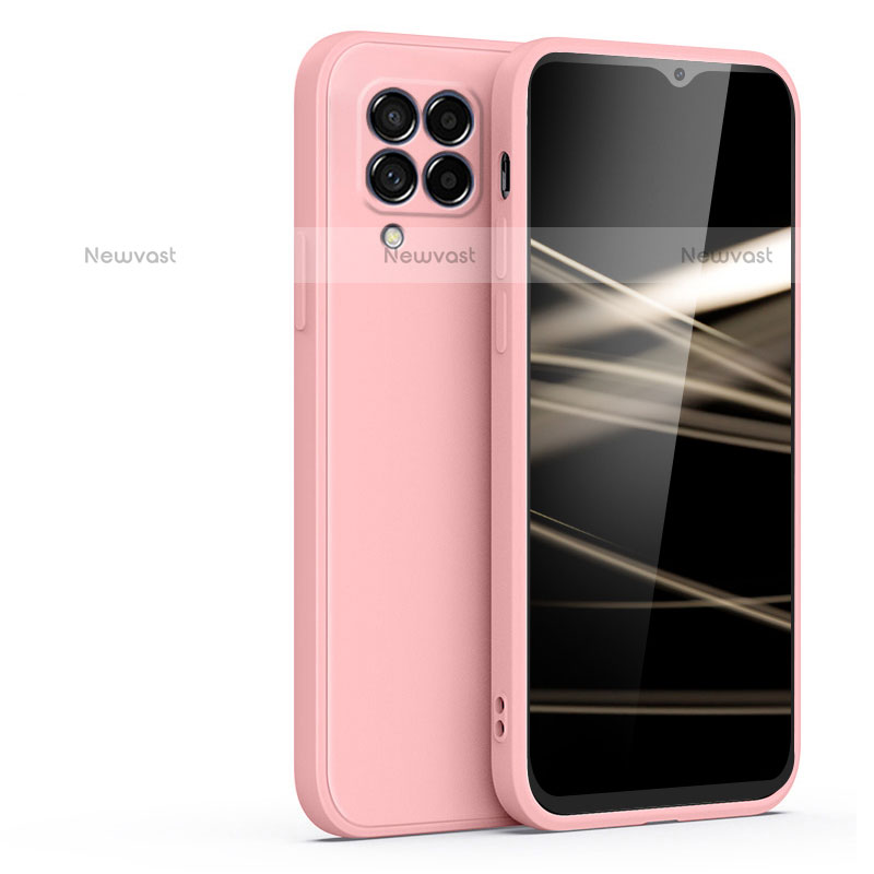 Ultra-thin Silicone Gel Soft Case 360 Degrees Cover S01 for Samsung Galaxy M42 5G Pink