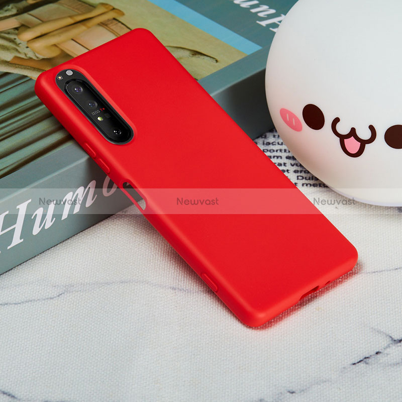 Ultra-thin Silicone Gel Soft Case 360 Degrees Cover S01 for Sony Xperia 1 II