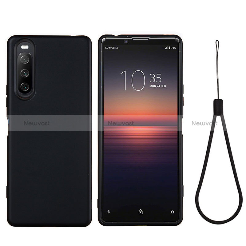 Ultra-thin Silicone Gel Soft Case 360 Degrees Cover S01 for Sony Xperia 10 II