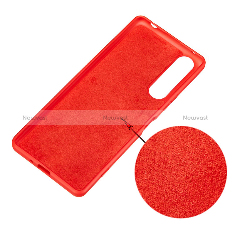 Ultra-thin Silicone Gel Soft Case 360 Degrees Cover S01 for Sony Xperia 5 IV