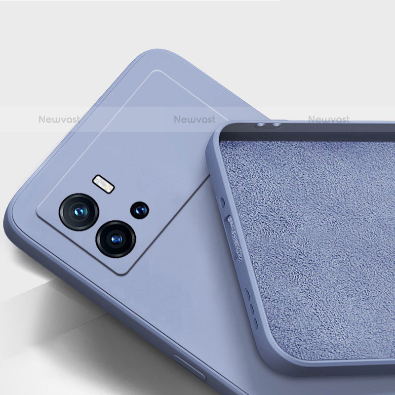 Ultra-thin Silicone Gel Soft Case 360 Degrees Cover S01 for Vivo iQOO 9 Pro 5G