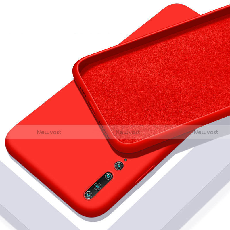 Ultra-thin Silicone Gel Soft Case 360 Degrees Cover S01 for Xiaomi Mi 10 Red