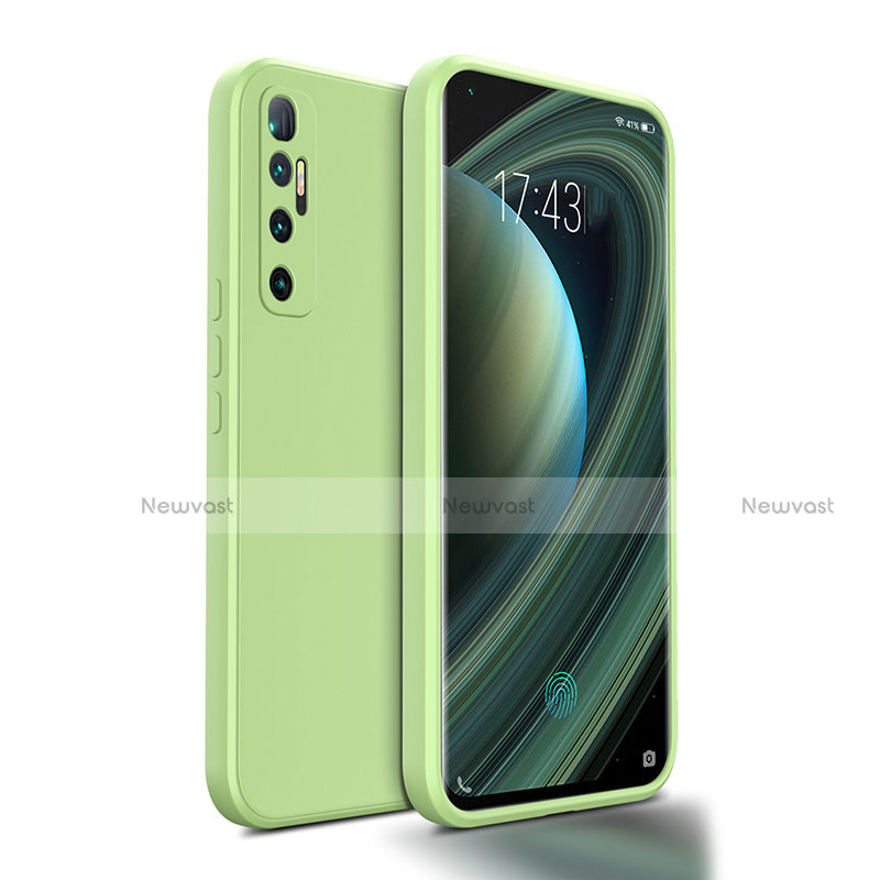 Ultra-thin Silicone Gel Soft Case 360 Degrees Cover S01 for Xiaomi Mi 10 Ultra Matcha Green