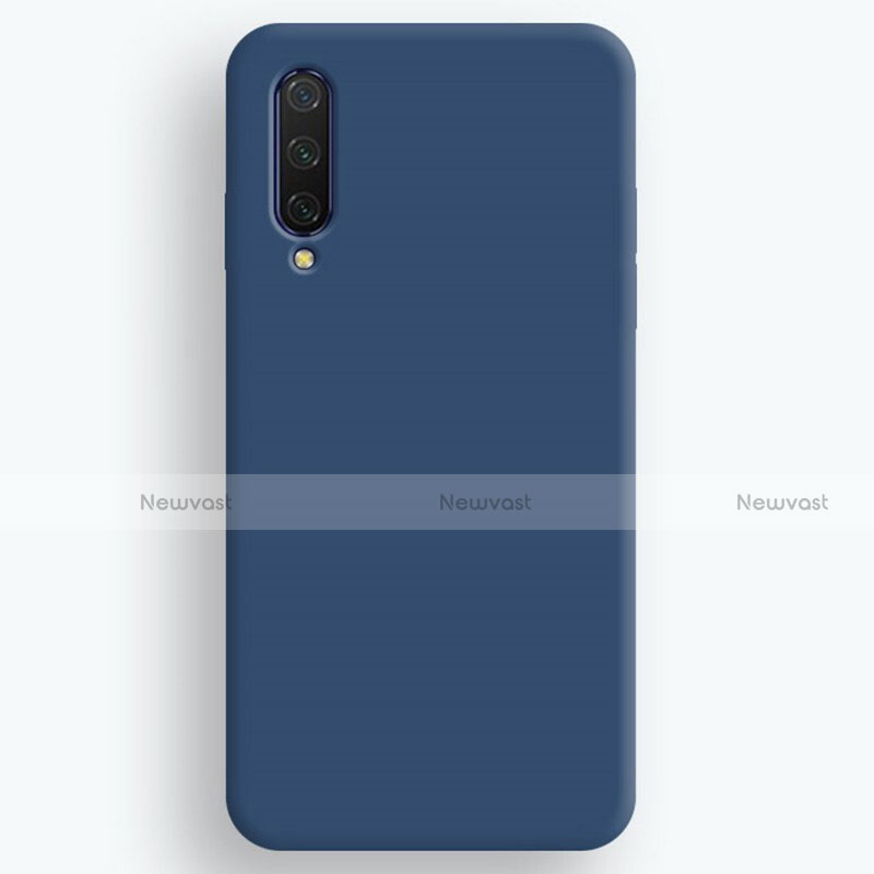 Ultra-thin Silicone Gel Soft Case 360 Degrees Cover S01 for Xiaomi Mi A3 Blue