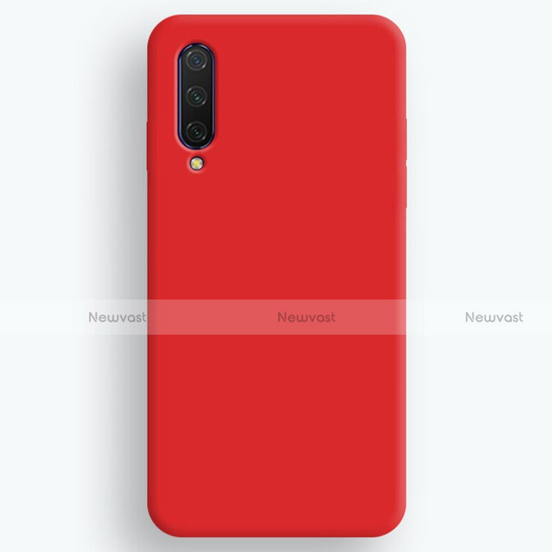 Ultra-thin Silicone Gel Soft Case 360 Degrees Cover S01 for Xiaomi Mi A3 Red