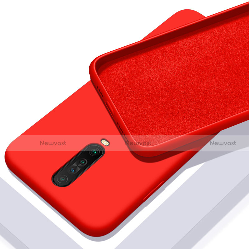 Ultra-thin Silicone Gel Soft Case 360 Degrees Cover S01 for Xiaomi Poco X2 Red