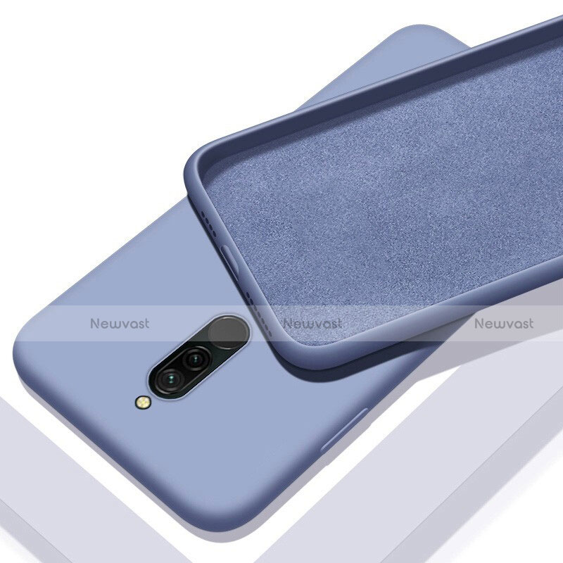 Ultra-thin Silicone Gel Soft Case 360 Degrees Cover S01 for Xiaomi Redmi 8 Purple