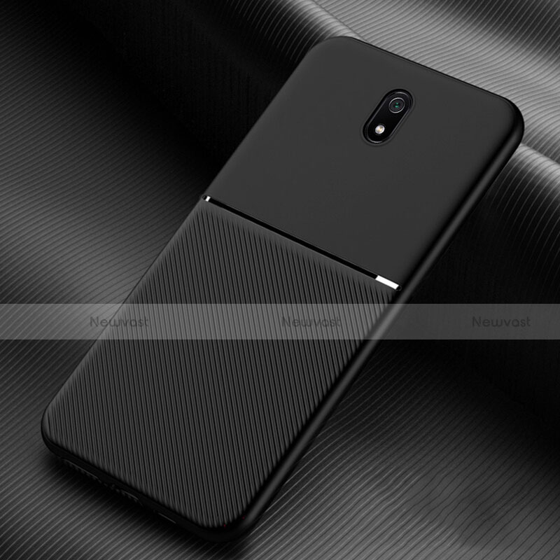 Ultra-thin Silicone Gel Soft Case 360 Degrees Cover S01 for Xiaomi Redmi 8A Black