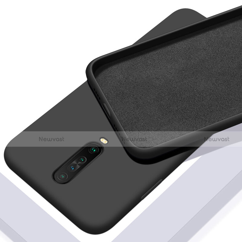 Ultra-thin Silicone Gel Soft Case 360 Degrees Cover S01 for Xiaomi Redmi K30 4G Black