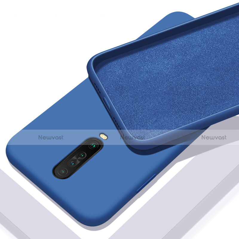 Ultra-thin Silicone Gel Soft Case 360 Degrees Cover S01 for Xiaomi Redmi K30 4G Blue