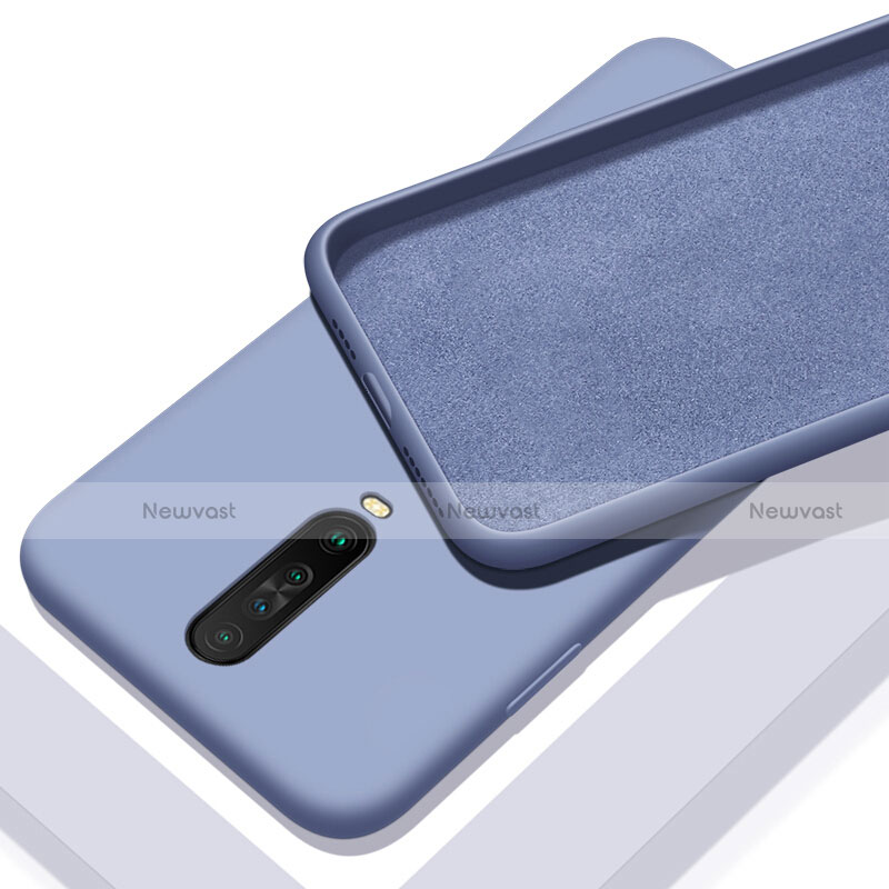 Ultra-thin Silicone Gel Soft Case 360 Degrees Cover S01 for Xiaomi Redmi K30i 5G Gray