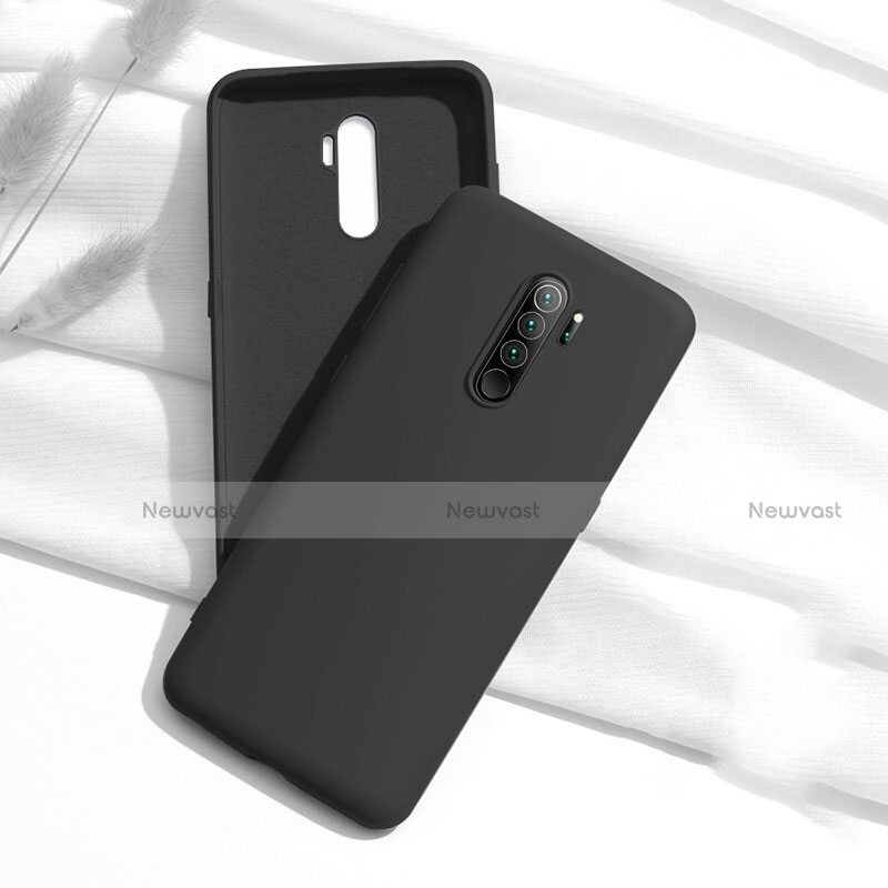 Ultra-thin Silicone Gel Soft Case 360 Degrees Cover S01 for Xiaomi Redmi Note 8 Pro Black