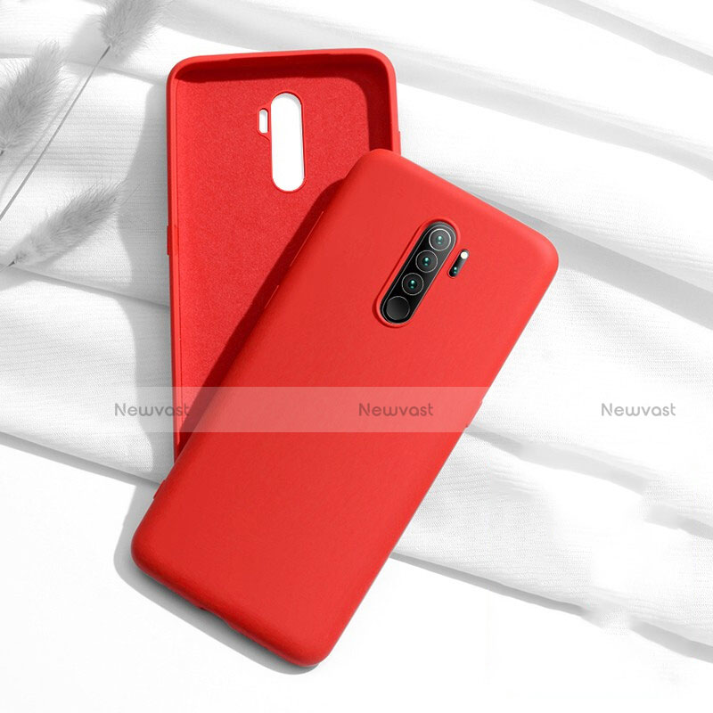 Ultra-thin Silicone Gel Soft Case 360 Degrees Cover S01 for Xiaomi Redmi Note 8 Pro Red