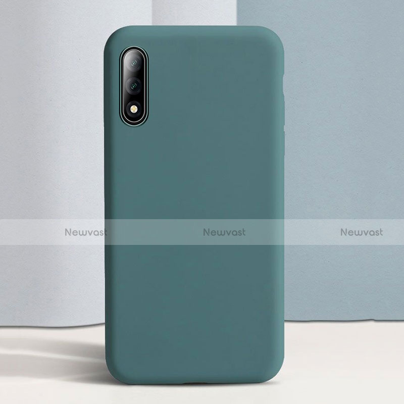 Ultra-thin Silicone Gel Soft Case 360 Degrees Cover S02 for Huawei P Smart Z (2019)