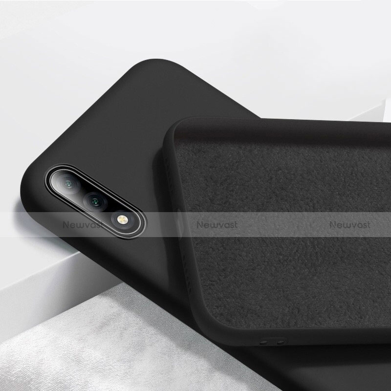 Ultra-thin Silicone Gel Soft Case 360 Degrees Cover S02 for Huawei P Smart Z (2019) Black