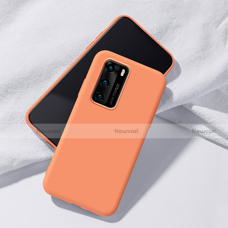 Ultra-thin Silicone Gel Soft Case 360 Degrees Cover S02 for Huawei P40