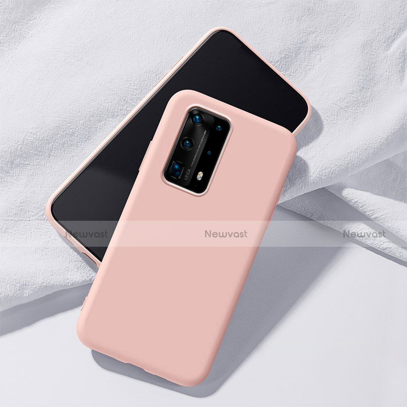 Ultra-thin Silicone Gel Soft Case 360 Degrees Cover S02 for Huawei P40 Pro+ Plus