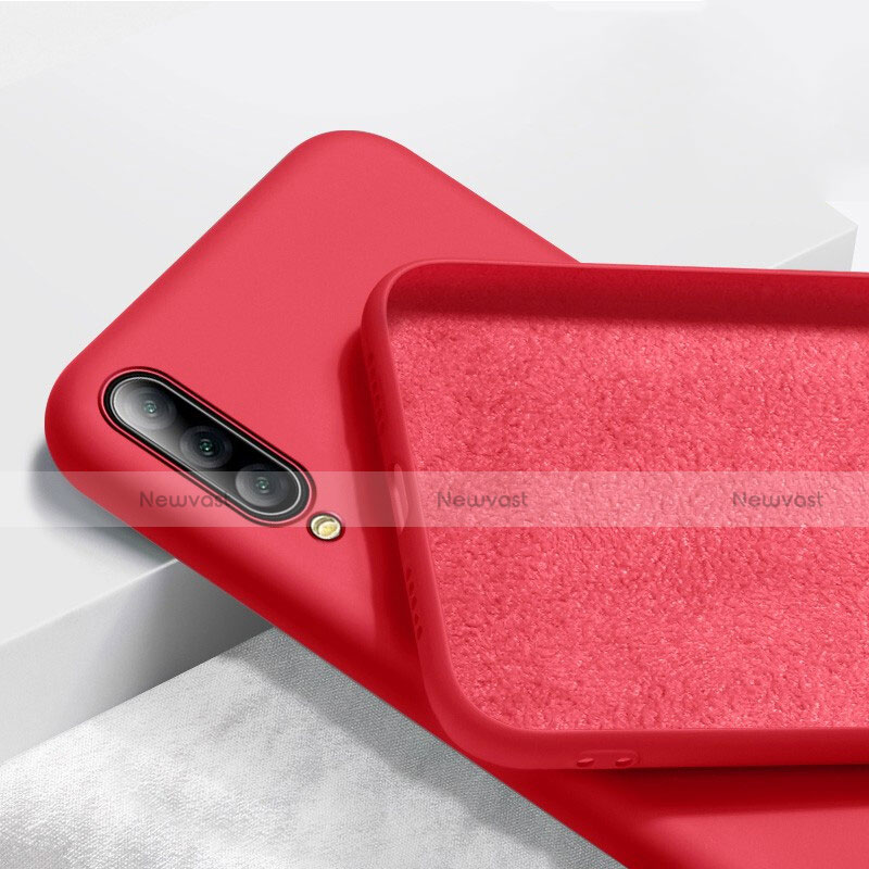 Ultra-thin Silicone Gel Soft Case 360 Degrees Cover S02 for Huawei Y9s Red