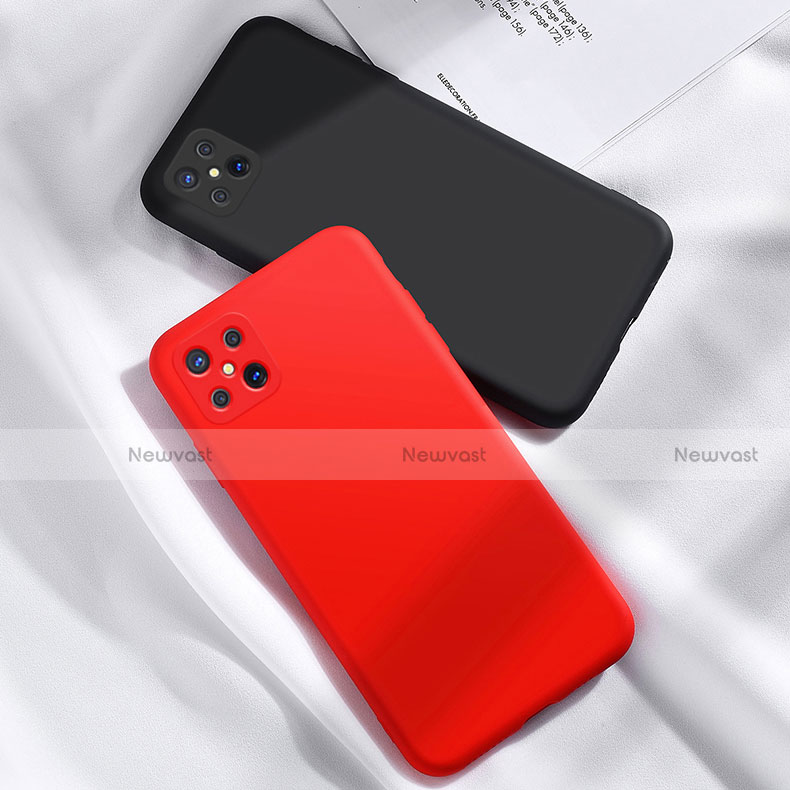 Ultra-thin Silicone Gel Soft Case 360 Degrees Cover S02 for Oppo A92s 5G