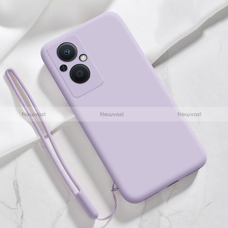 Ultra-thin Silicone Gel Soft Case 360 Degrees Cover S02 for Oppo A96 5G