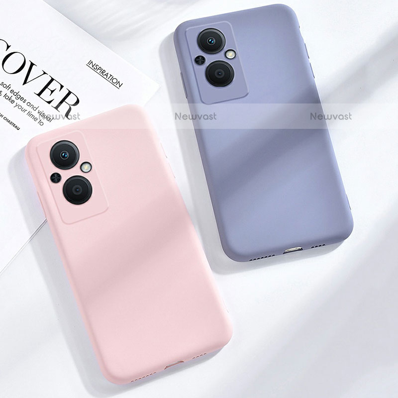 Ultra-thin Silicone Gel Soft Case 360 Degrees Cover S02 for Oppo F21 Pro 5G
