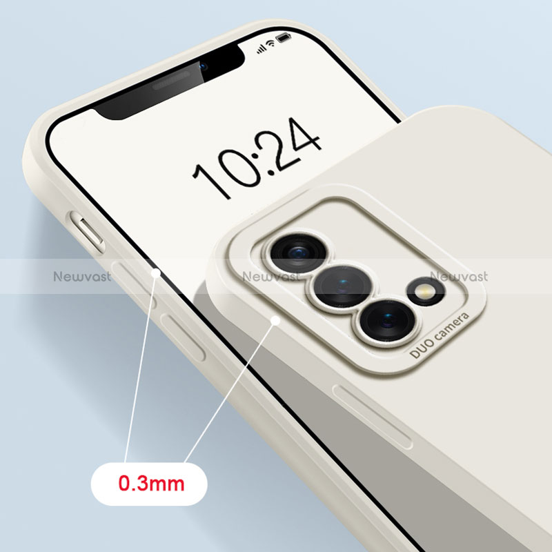 Ultra-thin Silicone Gel Soft Case 360 Degrees Cover S02 for Oppo K9 5G