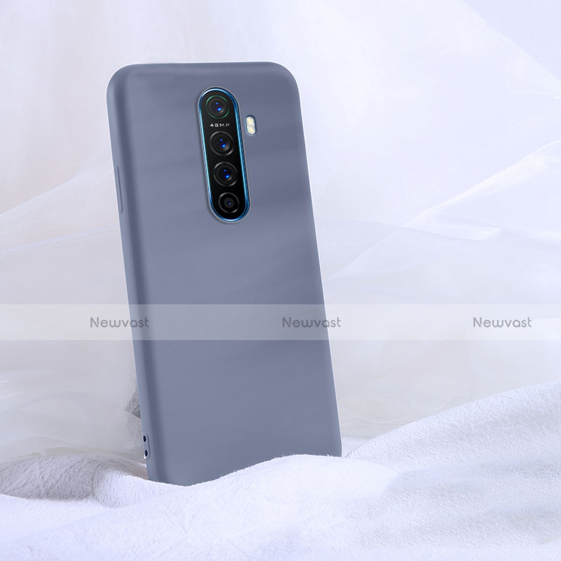 Ultra-thin Silicone Gel Soft Case 360 Degrees Cover S02 for Oppo Reno Ace Gray