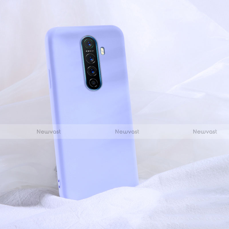 Ultra-thin Silicone Gel Soft Case 360 Degrees Cover S02 for Oppo Reno Ace Purple