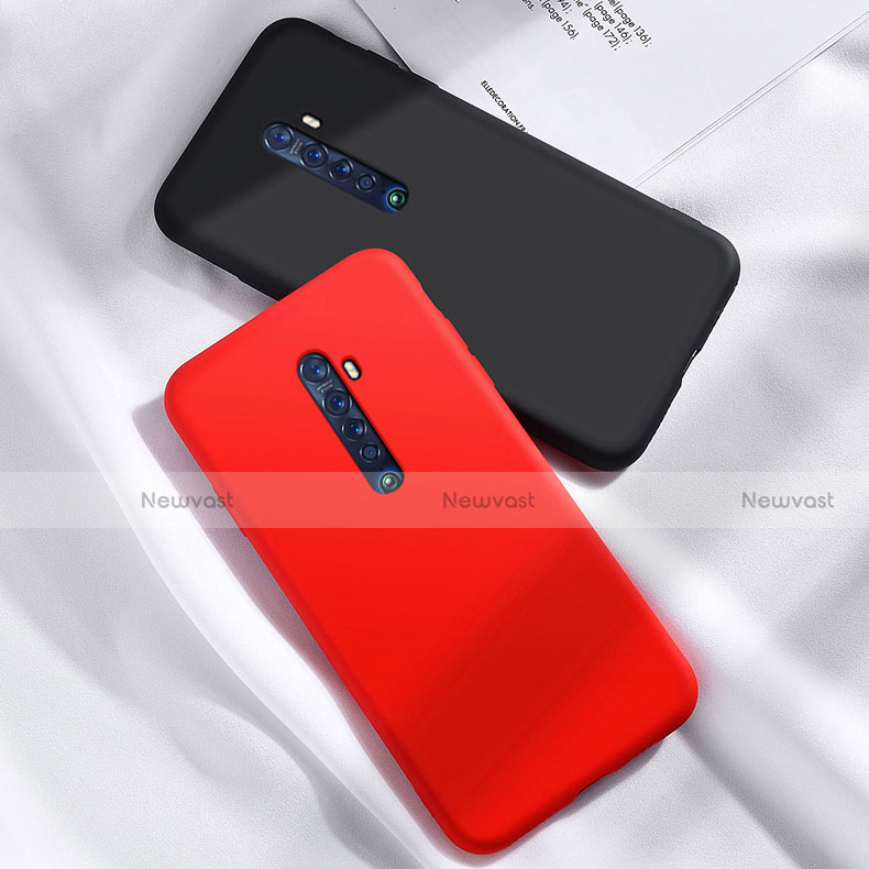 Ultra-thin Silicone Gel Soft Case 360 Degrees Cover S02 for Oppo Reno2