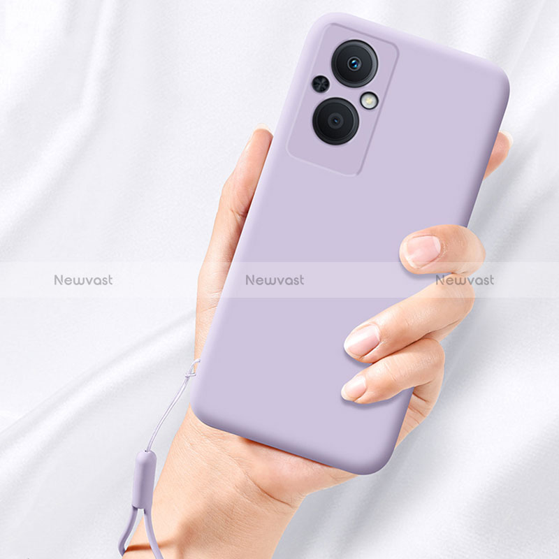 Ultra-thin Silicone Gel Soft Case 360 Degrees Cover S02 for Oppo Reno8 Lite 5G