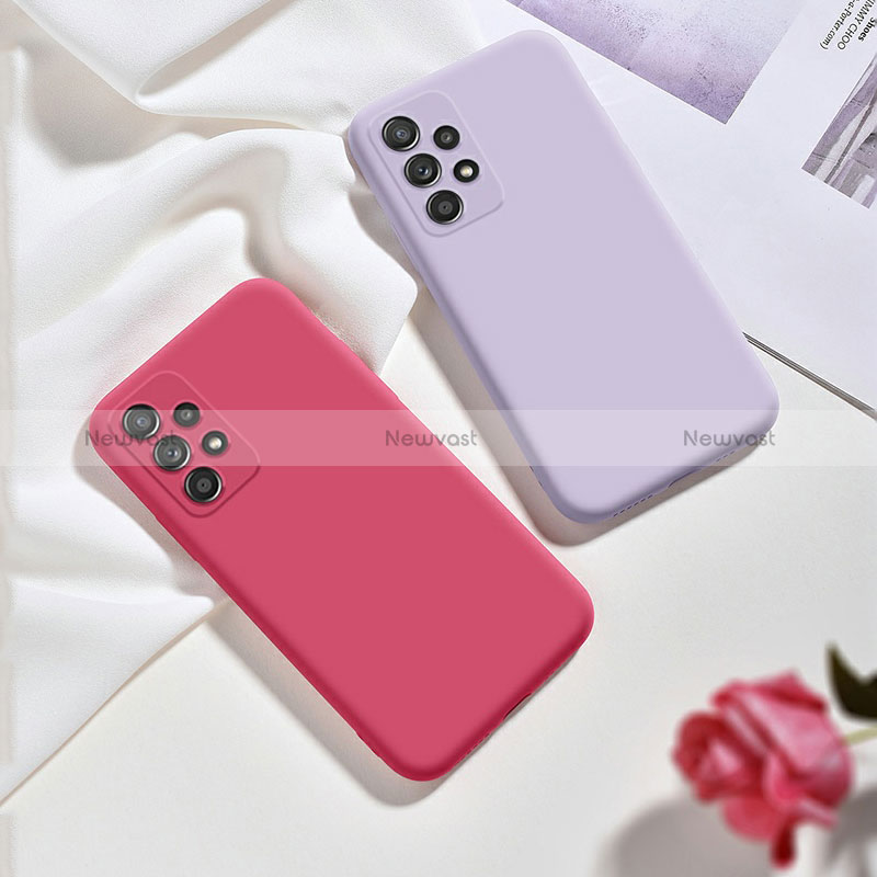 Ultra-thin Silicone Gel Soft Case 360 Degrees Cover S02 for Samsung Galaxy A32 4G
