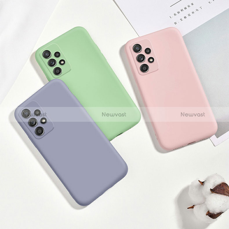 Ultra-thin Silicone Gel Soft Case 360 Degrees Cover S02 for Samsung Galaxy A32 4G