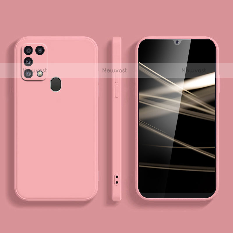 Ultra-thin Silicone Gel Soft Case 360 Degrees Cover S02 for Samsung Galaxy M31 Pink