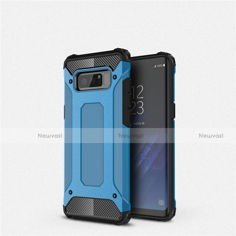 Ultra-thin Silicone Gel Soft Case 360 Degrees Cover S02 for Samsung Galaxy Note 8 Duos N950F