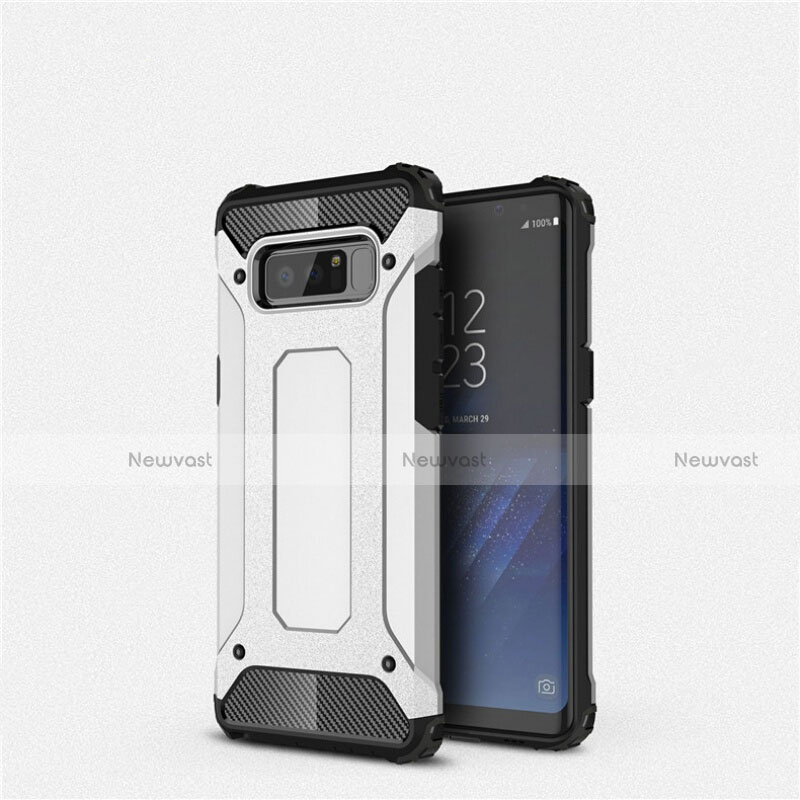 Ultra-thin Silicone Gel Soft Case 360 Degrees Cover S02 for Samsung Galaxy Note 8 Duos N950F