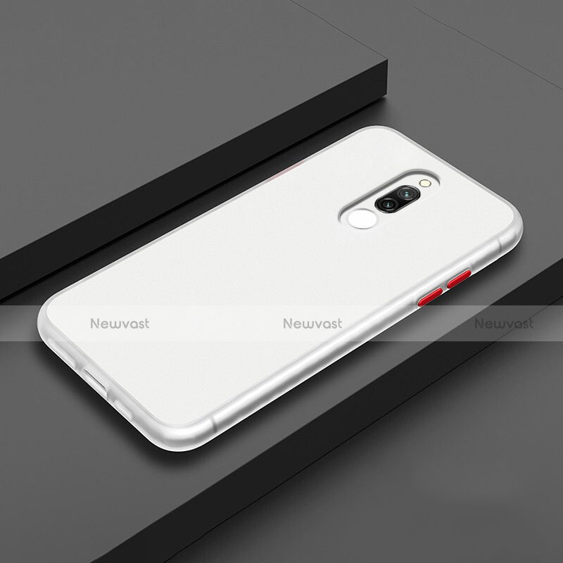 Ultra-thin Silicone Gel Soft Case 360 Degrees Cover S02 for Xiaomi Redmi 8 White