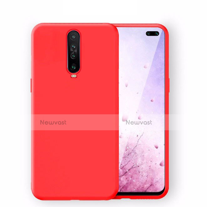 Ultra-thin Silicone Gel Soft Case 360 Degrees Cover S02 for Xiaomi Redmi K30 4G Red