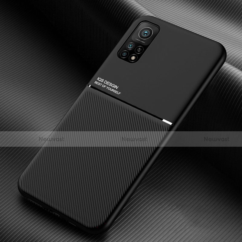 Ultra-thin Silicone Gel Soft Case 360 Degrees Cover S02 for Xiaomi Redmi K30S 5G Black