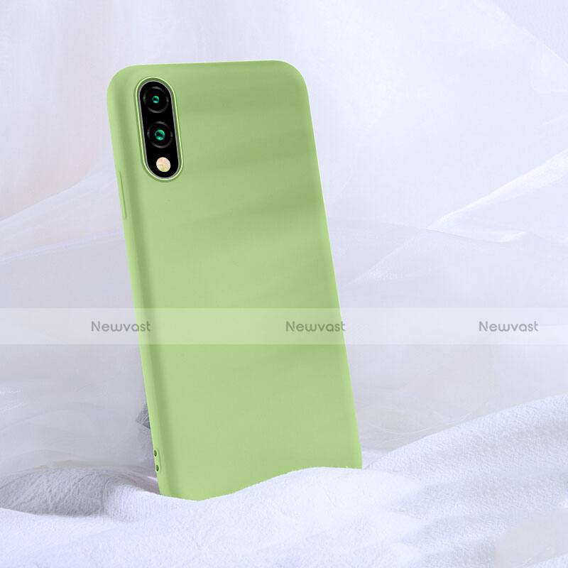 Ultra-thin Silicone Gel Soft Case 360 Degrees Cover S03 for Huawei Honor 9X Green