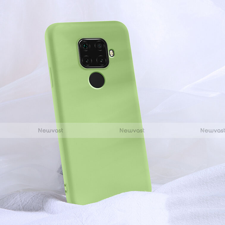 Ultra-thin Silicone Gel Soft Case 360 Degrees Cover S03 for Huawei Mate 30 Lite Green