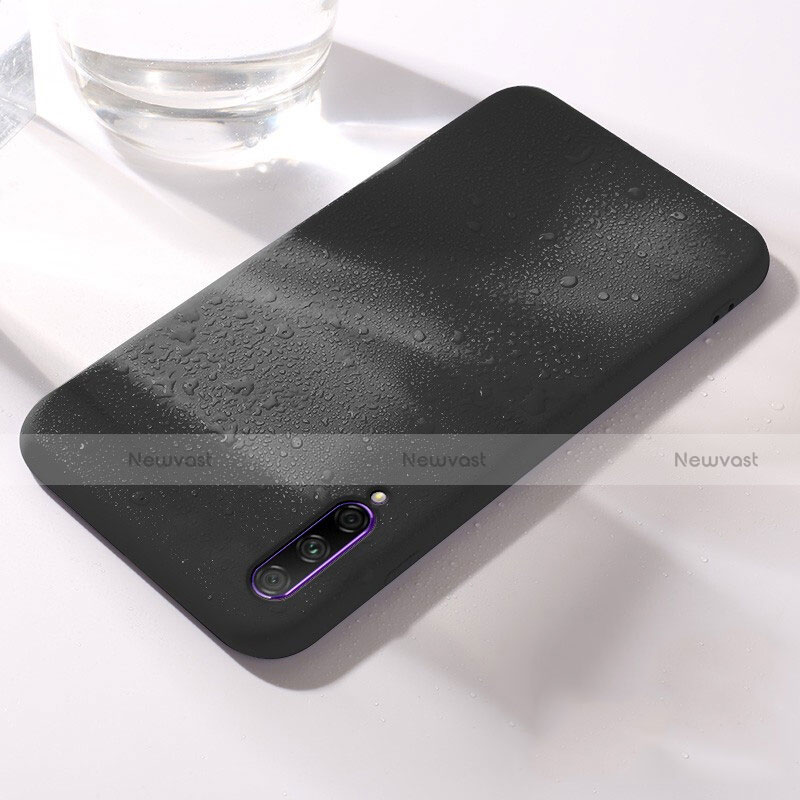 Ultra-thin Silicone Gel Soft Case 360 Degrees Cover S03 for Huawei P Smart Pro (2019) Black