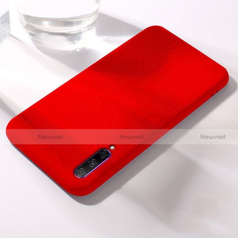 Ultra-thin Silicone Gel Soft Case 360 Degrees Cover S03 for Huawei P Smart Pro (2019) Red