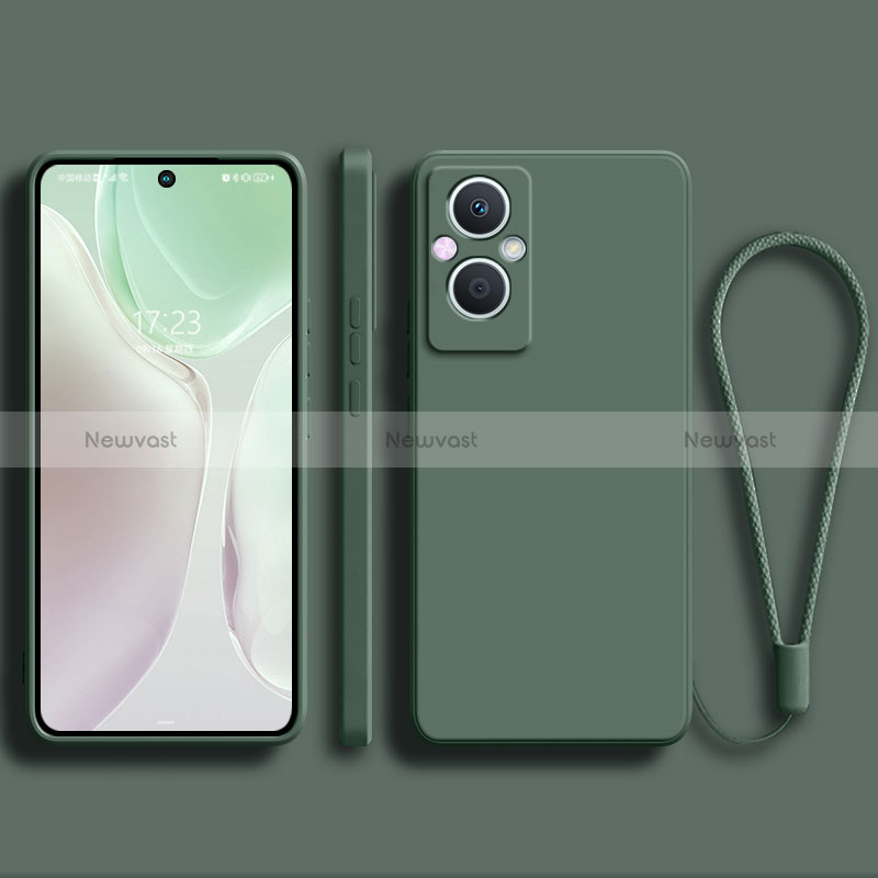 Ultra-thin Silicone Gel Soft Case 360 Degrees Cover S03 for Oppo A96 5G