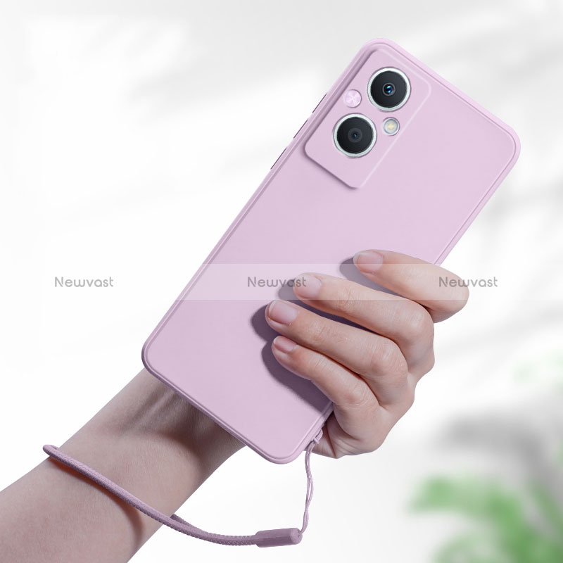 Ultra-thin Silicone Gel Soft Case 360 Degrees Cover S03 for Oppo A96 5G